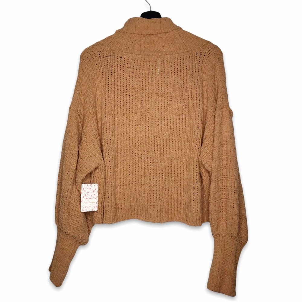 Free People Be Yours Pullover Sweater XS S M L Chenille Chunky Knit Oversize NWT - Picture 6 of 6